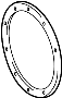 Image of Differential carrier gasket.  Part cannot be reused. image for your 2018 TOYOTA COROLLA