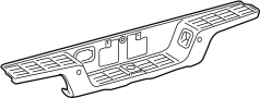 Image of Pad SUB - Assembly, BUM. Pad, Bumper. Step Pad. (Rear) image for your 2016 Toyota Tacoma  SR Extended Cab Pickup Fleetside 