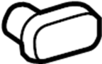 View Cover. CONNECTOR. Bumper Cap. Step pad. Tow Hook.  Full-Sized Product Image 1 of 5