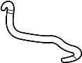 Image of Engine Coolant Hose image for your 2010 TOYOTA PRIUS L