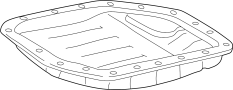 Image of Transmission Oil Pan image for your 2018 Toyota Camry   