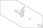 Image of Rack and Pinion Assembly image for your 2019 Toyota Corolla 1.8L M/T SE Hatchback 