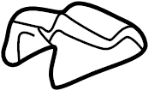 View Seat Track Cover (Front, Rear, Lower) Full-Sized Product Image