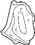 Image of Quarter Panel Extension (Rear, Upper, Lower) image for your 2006 Toyota RAV4   