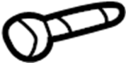 View Deck Lid Hinge Pin Full-Sized Product Image 1 of 5