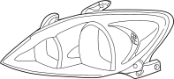 Image of Headlight (Right) image for your 2006 TOYOTA CAMRY SE