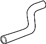 Image of Radiator Coolant Hose (Upper, Lower) image for your 2005 TOYOTA PRIUS