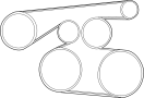 View Serpentine Belt Full-Sized Product Image
