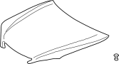 Image of Hood Panel image for your Toyota Camry  