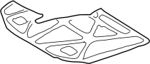 Image of Hood Insulation Pad image for your 2005 Toyota Solara  SLE COUPE 