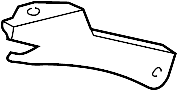 View Bracket. Alternator. Mount.  Full-Sized Product Image