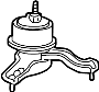 Image of Engine Mount (Front, Rear) image for your 2017 Toyota Prius c   