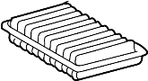 View Engine Air Filter Full-Sized Product Image