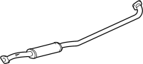 Image of Pipe. Exhaust. Intermediate. Exc.Japan Built. Exhaust. image for your 2015 Toyota Avalon   