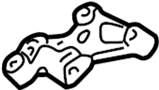 View Power Steering Pump Bracket (Lower) Full-Sized Product Image