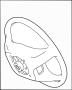 Image of Steering Wheel image for your 2017 Toyota Prius c   