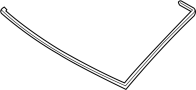 Image of Seal. Windshield. Dam. Glass. (Upper, Lower). Cut to length as. image for your 1996 TOYOTA CAMRY