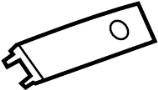 Image of Console Trim Panel (Upper) image for your 2006 TOYOTA CAMRY SE