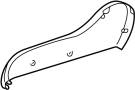 Image of Seat Trim Panel (Front, Lower) image for your 2024 Toyota Camry  Hybrid SE Sedan 