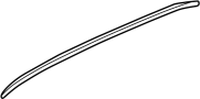 Image of Roof Drip Molding image for your 2016 Toyota RAV4 2.5L A/T AWD LE Sport Utility 