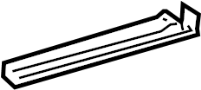 Image of Sunroof Molding image for your 2017 Toyota Prius 1.8L FULL HYBRID EV-GAS (FHEV) CVT Base Hatchback 