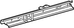 Image of Floor Side Rail (Rear, Lower) image for your 2019 Toyota 4Runner  SR5 Sport Utility 