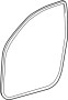 Image of Door Opening Trim (Front, Lower) image for your 2023 Toyota Highlander   