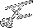 Image of Window Regulator image for your 2016 Toyota Camry   