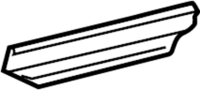 Image of Channel. Glass. (Rear, Lower). Window Channel. Window. image for your 2012 Toyota Prius v   