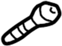 View Door Interior Trim Panel Screw Full-Sized Product Image 1 of 10