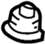 View Suspension Crossmember Insulator (Front, Rear, Lower) Full-Sized Product Image