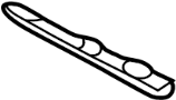 View Bumper Cover Support Rail (Rear, Upper, Lower) Full-Sized Product Image