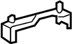 Image of Bracket. Console. (Front, Rear, Upper). Bracket used for the. image for your 2006 TOYOTA CAMRY SE