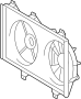 Image of Engine Cooling Fan Shroud image for your 2009 Toyota RAV4  Sport Sport Utility 