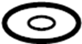 Image of Grommet. Resonator. Intake. Engine. Air. (Lower). Engine Air Intake. image for your 2002 TOYOTA CAMRY LE 2400CC 16-VALVE DOHC EFI, MANUAL , 5-SPEED