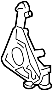 Image of Pump. Oil. Cover.  An engine Oil Pump for a. image
