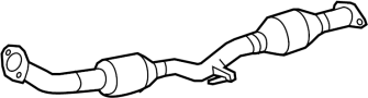 Image of Catalytic Converter (Front) image for your 2016 Toyota Sienna   