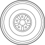 View Spare. Wheel.  Full-Sized Product Image