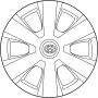 Image of Wheel Cover image for your 2014 Toyota Prius v   