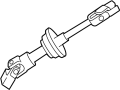 Image of Steering Shaft (Lower) image for your 2008 TOYOTA CAMRY SE 2400CC 16-VALVE DOHC EFI, MANUAL , 5-SPEED
