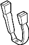 Image of Seat Belt Receptacle (Rear) image for your 2012 Toyota Prius Plug-In   