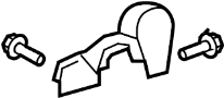 Image of Seat Trim Panel (Front, Lower) image for your 2024 Toyota Camry  XSE Sedan 