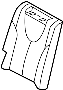 Image of Seat Back Cushion Cover (Rear) image for your 2010 Toyota Camry   