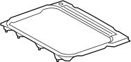 Image of Sunroof Reinforcement image for your 2009 TOYOTA CAMRY