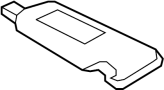Image of Sun Visor (Left) image for your 2007 TOYOTA CAMRY LE