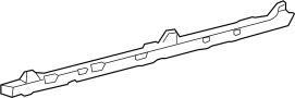 Image of Rocker Panel Molding Reinforcement image for your 2010 Toyota Corolla   
