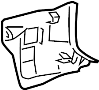 Image of Kick Panel Trim (Front) image
