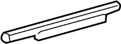 View Channel. Glass. (Rear, Lower) Full-Sized Product Image