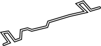 Image of Trunk Torque Rod image for your 2008 Toyota Camry 3.5L V6 A/T LE SEDAN 