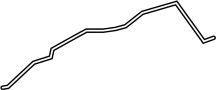 Image of Trunk Torque Rod image for your 2008 TOYOTA CAMRY